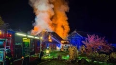 Der Stall wurde völlig zerstört.