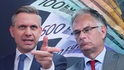 Wirtschaftsminister und Finanzminister streiten ums Geld.