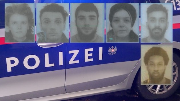 Diese sechs Personen stehen im Verdacht, mit gestohlenen Identitäten unterwegs zu sein. Wer ...