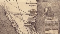 Zuvor dachte man, dass sich auf der „Waldseemüller-Karte“ zum ersten Mal die ...