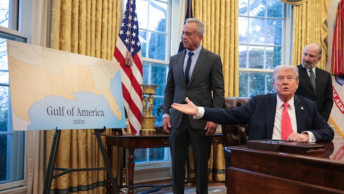 Auch der US-Präsident mag Karten, auf denen die Bezeichnung America vorkommt – vor wenigen ...