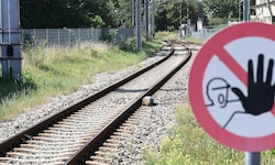 Der Lokführer konnte nicht mehr rechtzeitig bremsen (Archivbild).