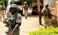 Nigerianische Soldaten
