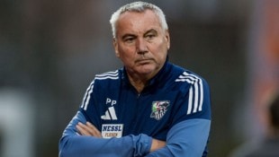 Peter Pacult hat als WAC-Trainer schon wieder ausgedient.