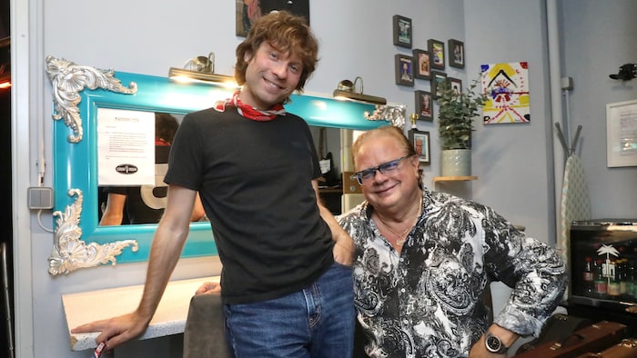 Ein eingespieltes Team: Ewald Pfleger mit Sohn Paul.