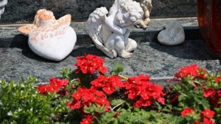 Die Diebe haben es auf Grabschmuck und Pflanzen abgesehen.