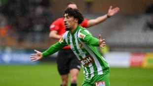 Mohamed-Amine Bouchenna erzielte sein erstes Tor und leitete den Lustenauer Sieg ein