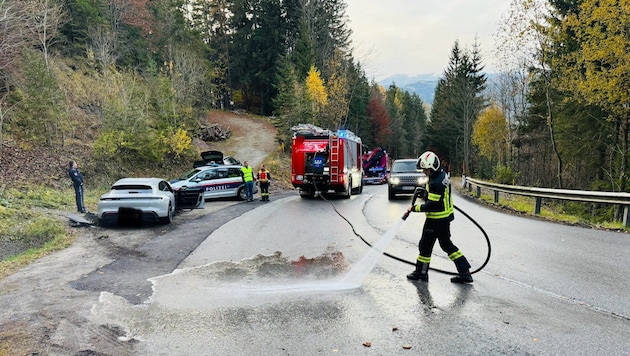Kein alltäglicher Einsatz für die Feuerwehr Krieglach.