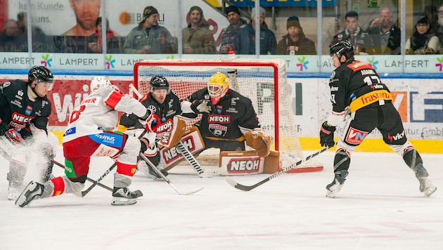 Die Pioneers Vorarlberg zeigten gegen den KAC eine starke Vorstellung.