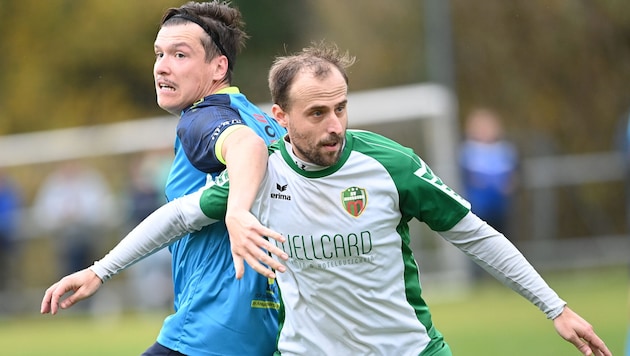 Techelsberg mit Adrian Tscharnuter und die SG Moosburg/Austria Klagenfurt mit Marco Divo ...