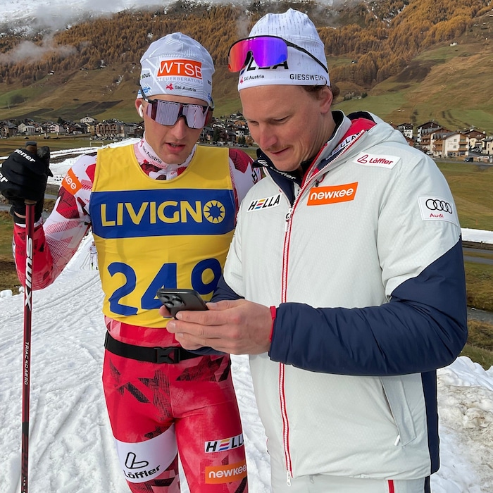 Lukas Haslinger (li.)