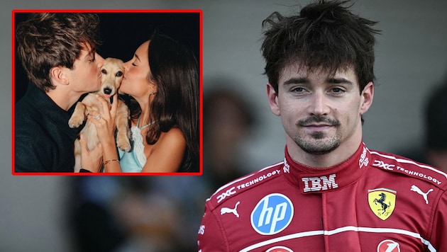 Charles Leclerc schickte Dackel Leo als Liebesbote vor ...