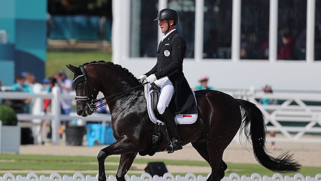 Stefan Lehfellner und „Roberto Carlos MT“ bei den Olympischen Spielen 2024 in Paris