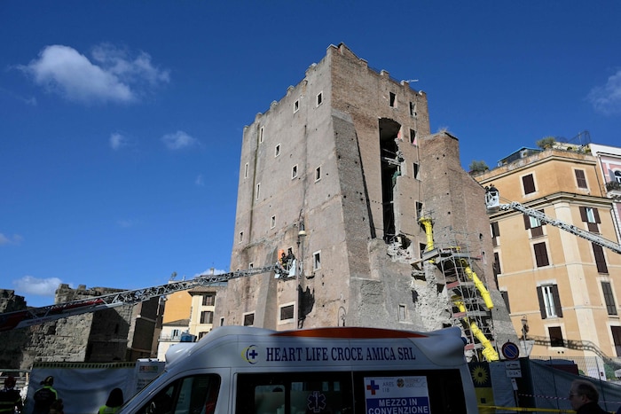 Der „Torre dei Conti“ in Rom