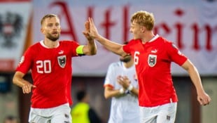 Befindet sich Nicolas Seiwald (rechts) auf den Spuren von Konrad Laimer?