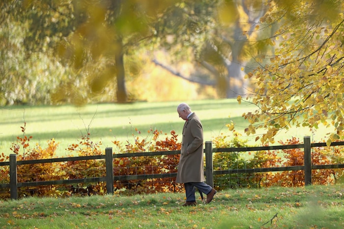König Charles besuchte am Wochenende Sandringham, das sich im Privatbesitz der Königsfamilie ...