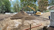 Der Umbau des Frohnleitner Rintparks ist bereits im Gange.