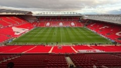 Das legendäre Stadion an der Anfield Road