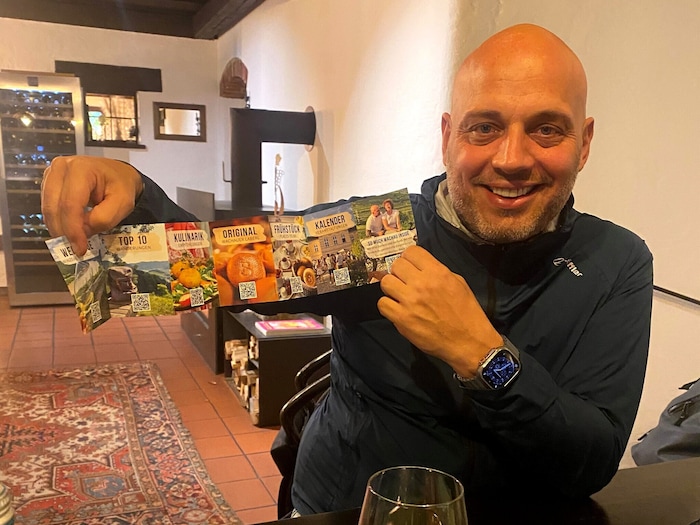 Holnsteiner hat einen eigenen Folder entworfen.