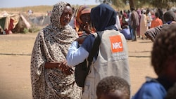 In dem afrikanischen Land kämpfen seit April 2023 die Armee und die Miliz RSF (Rapid Support ...