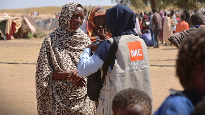 Hilfsorganisationen hatten in Darfur bisher kaum Zugang zu den notleidenden Menschen.