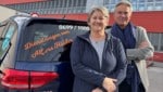 „Dienstwagen“: Alfons Haider mit Frau Horvath