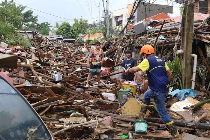 Das Ausmaß der Zerstörung ist groß.