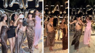 Was für eine Party! Die Kardashians feierten den 30. Geburtstag von Kendall Jenner am Strand – ...