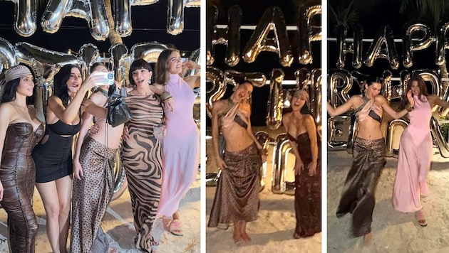 Was für eine Party! Die Kardashians feierten den 30. Geburtstag von Kendall Jenner am Strand – ...