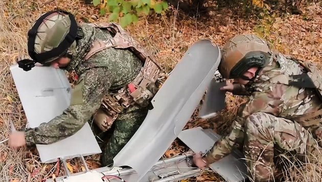 Die russischen Streitkräfte sind den ukrainischen bei Drohnen derzeit überlegen.