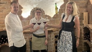 Familiär: Ausbilder Harals Luf, Gastronomiefachfrau Angelika Jagersberger und Wirtin Liane ...