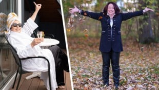 Krone KREATIV/Horst Einöder/Viertbauer Für Sassy Holzinger gab‘s vor Tourneestart noch etwas Entspannung auf der Terrasse sowie im Park ...