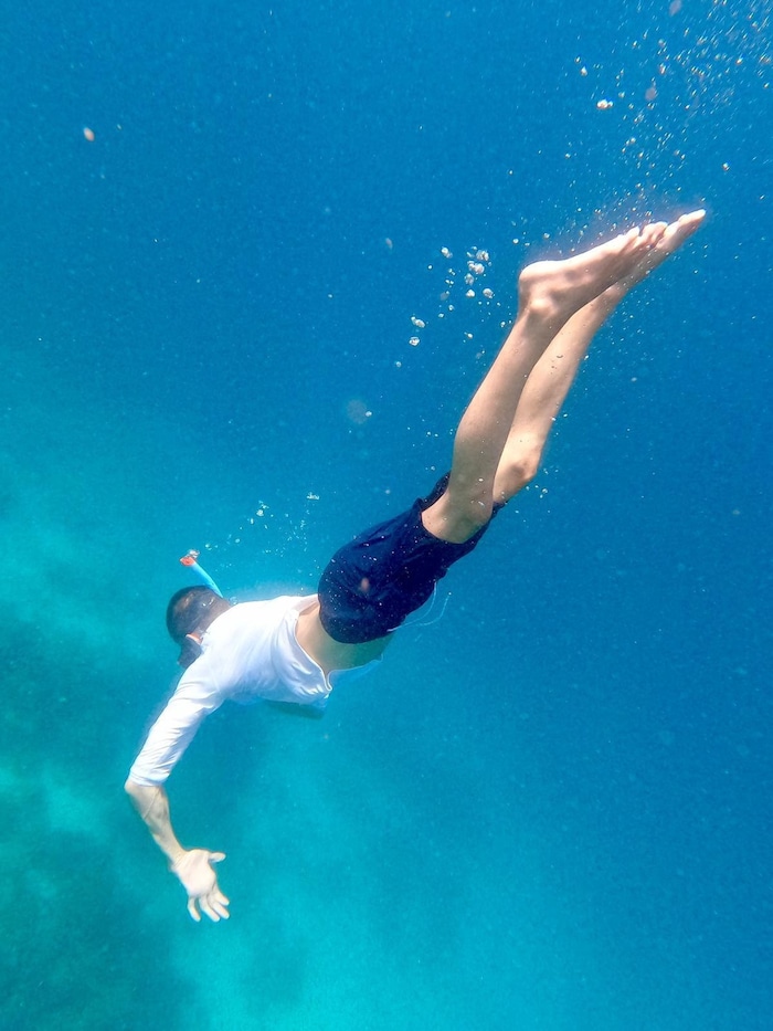 Das Schnorcheln war für Andreas Ernhofer auf den Malediven eine ganz besondere Erfahrung.