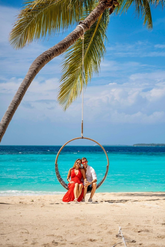 Andreas Ernhofer und seine Ehefrau Leni genossen die Flitterwochen in vollen Zügen.