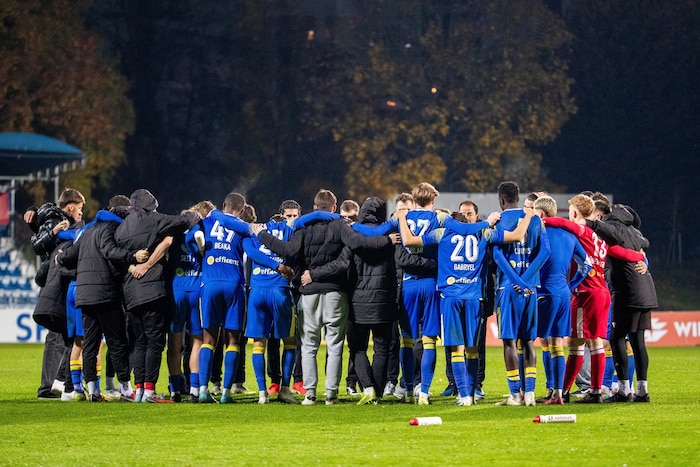 Stripfings Spieler standen zuletzt eng zusammen