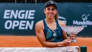 Julia Grabher feierte zuletzt im brasilianischen Florianopolis ihren vierten Turniersieg des ...