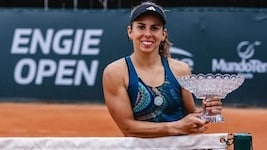 Julia Grabher feierte zuletzt im brasilianischen Florianopolis ihren vierten Turniersieg des ...