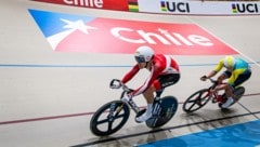 Tim Wafler bei der Bahnrad-WM in Santiago de Chile.