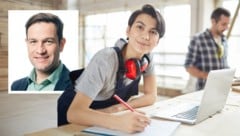 Manuel Pfister (li.) ist Experte in der Arbeiterkammer Steiermark 