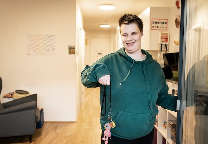 Über quartier_1 wird selbstständiges Wohnen in den eigenen vier Wänden möglich – etwa für Zoe ...