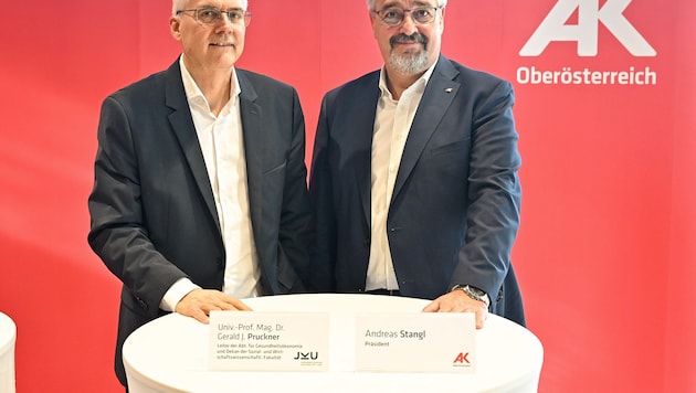 Andreas Stangl (li.) und Gerald Pruckner