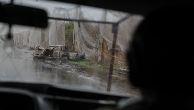 Das ukrainische Militär wirft dem russischen vor, zwei unbewaffnete Zivilisten gezielt getötet ...