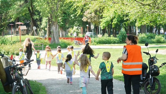 Aktuell liegt die Höchstzahl bei 22 Kindern pro Kindergartengruppe (Symbolbild).