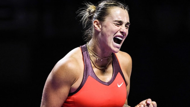 Aryna Sabalenkahat bei den WTA-Finals erneut gewonnen.