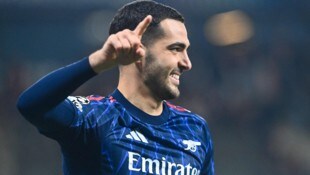 Mikel Merino erzielte einen Doppelpack für Arsenal.