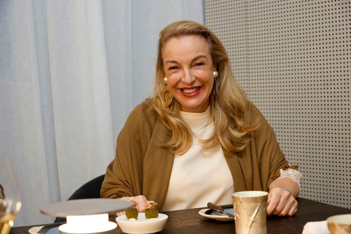 Festspielpräsidentin Kristina Hammer verkostete fleißig