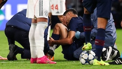 Achraf Hakimi wurde unter Tränen behandelt.