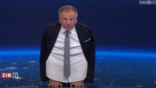 Armin Wolfs TikTok-Bird im „ZiB“-Studio