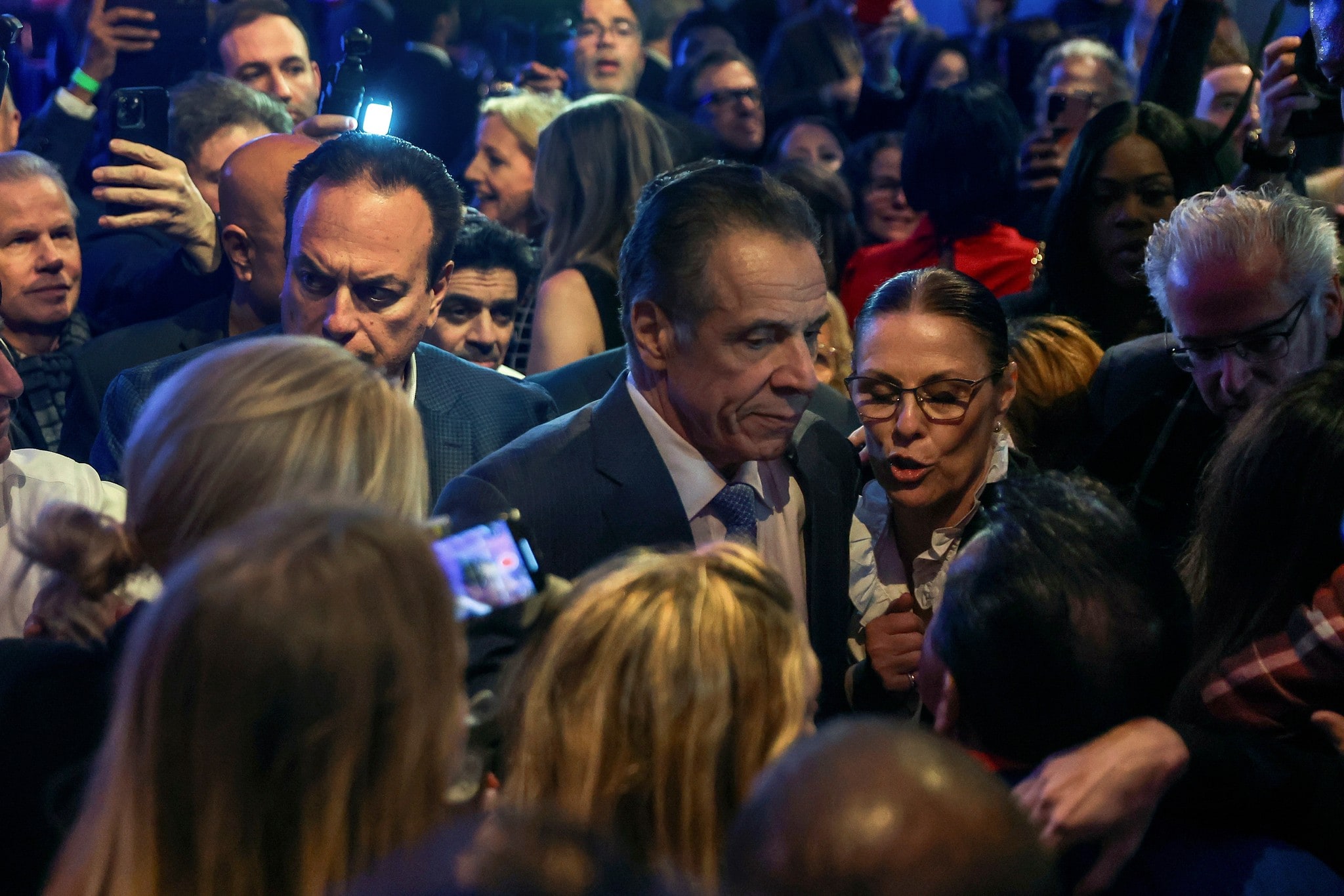The less enthusiastic candidate Cuomo