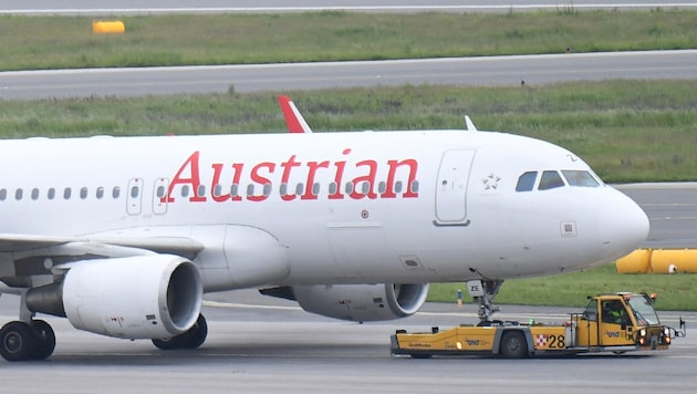 Um bestmöglichstes Service bemüht: Austrian Airlines.